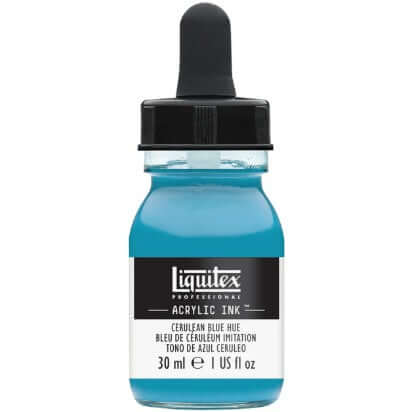 Acrylic Ink Cerulean Blue