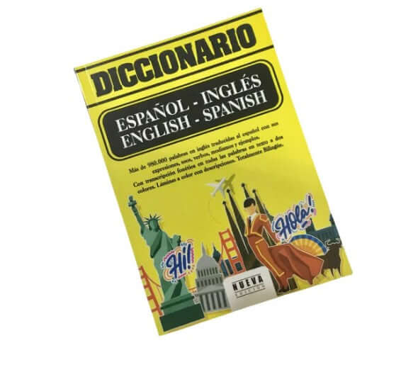 Dictionary English-Spanish Illustrated