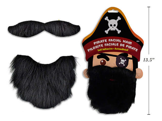 Toy Pirate Facial Hair