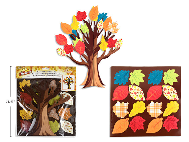 Dec. Harvest Thankful Tree