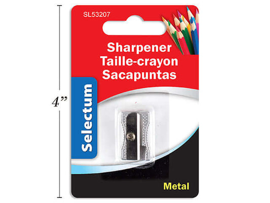 Sharpener Metal Single