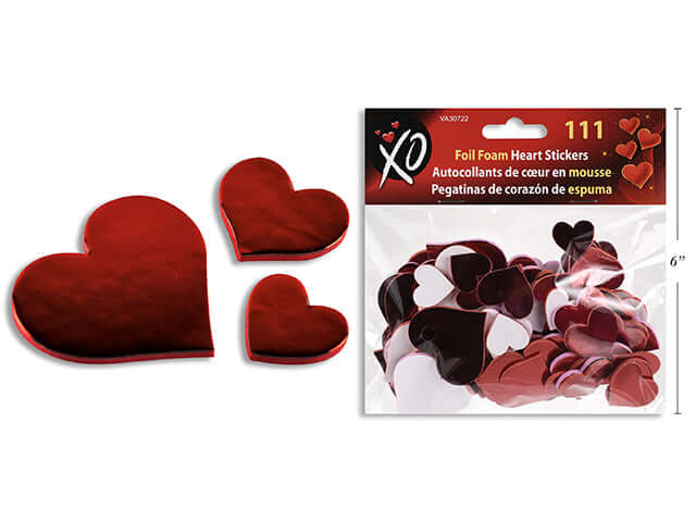 Foam Stickers Hearts