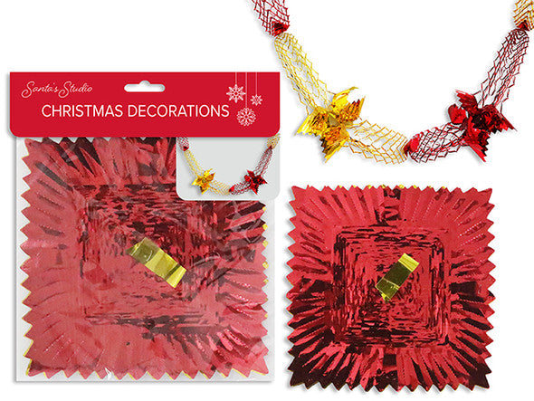 Metallic Foil Garland 9ft