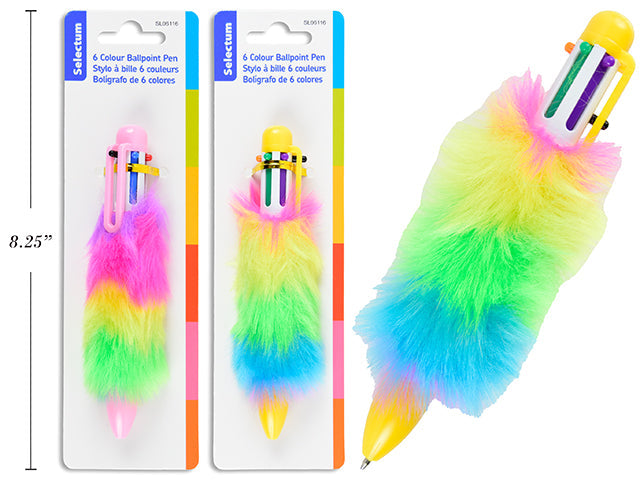 Plush Pen 6-Color