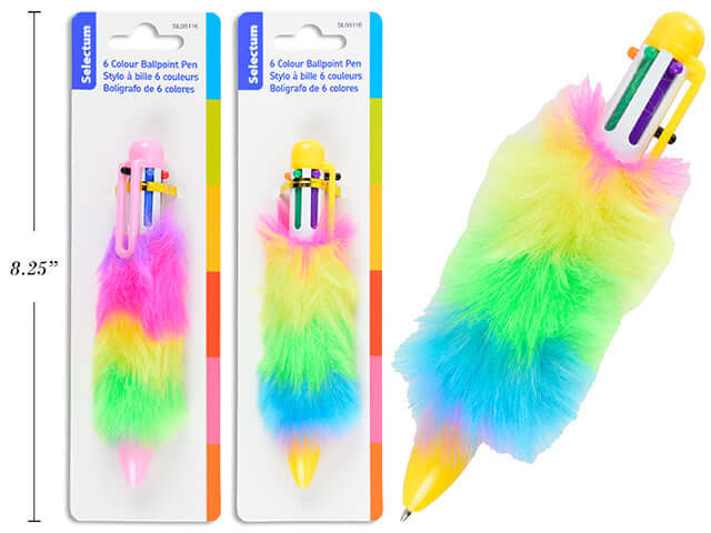 Plush Pen 6-Color