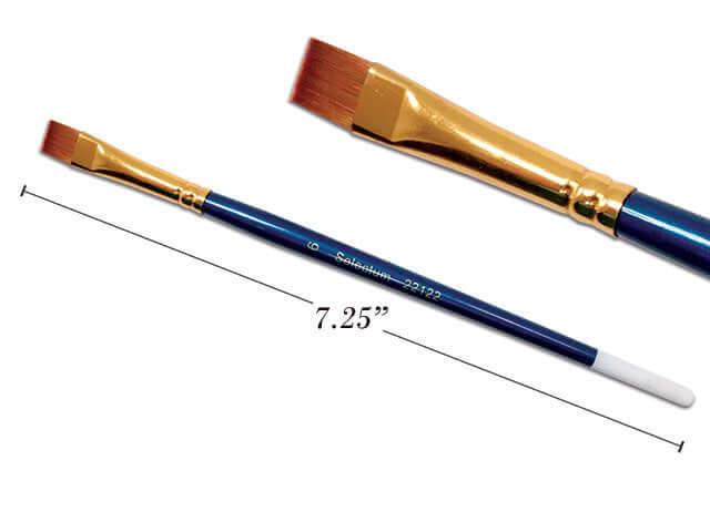 Brush #6 Flat Golden