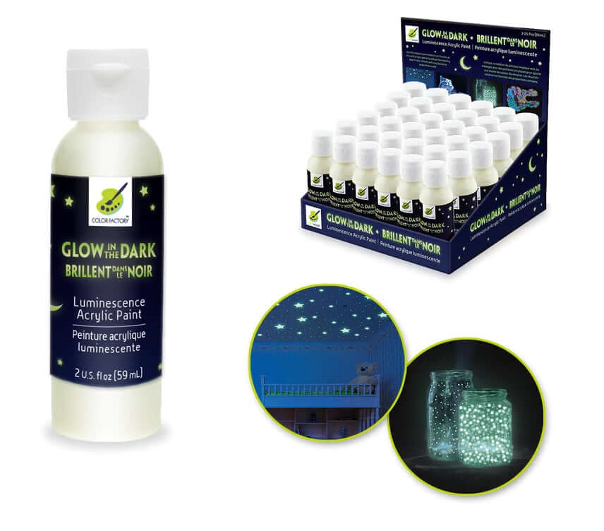 Acrylic Glow in the Dark 2oz