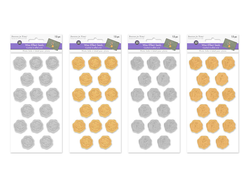 Stickers Wax-Effect Floral