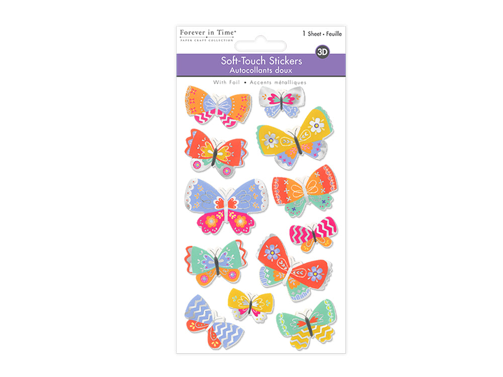 Stickers Butterfly Soft