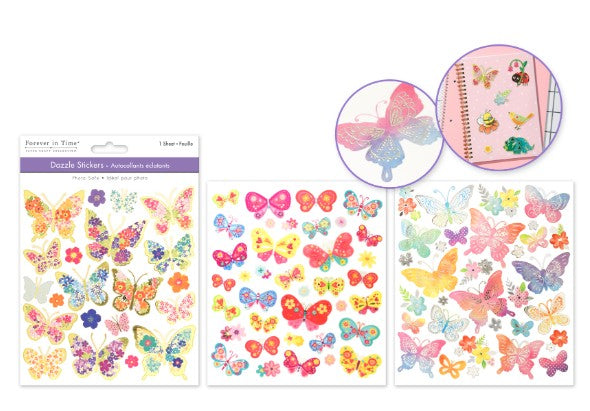 Stickers Butterfly Medley