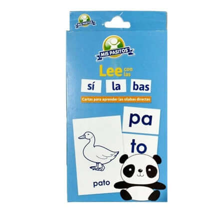 Flash Cards Lee con Sílabas