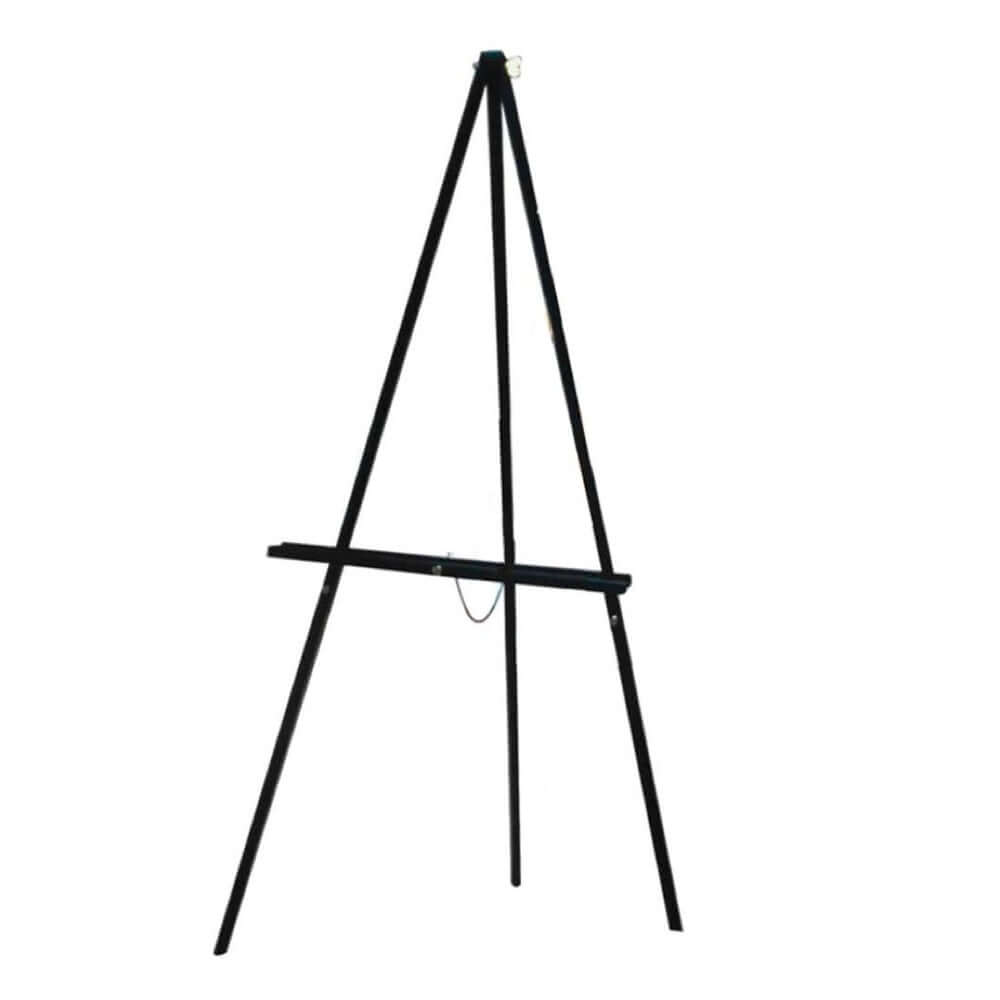 Floor Easel Black Wood