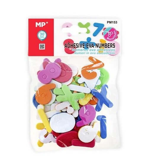 Foamies Stickers Numbers