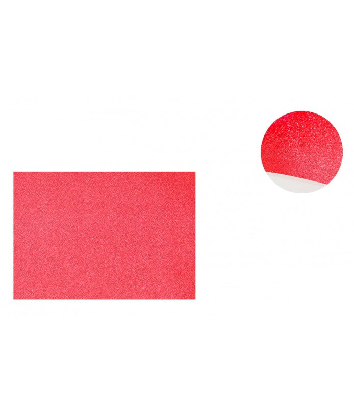 Poster Board RED w/Glitter