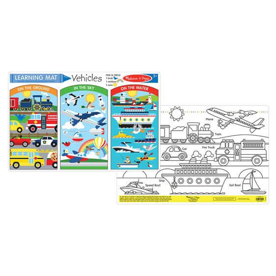 Learning Mat Vehicles