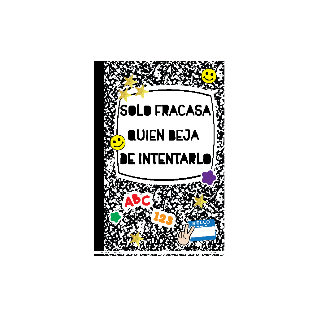 Poster Solo Fracasa Quien Deja de Intentarlo 11"x17"