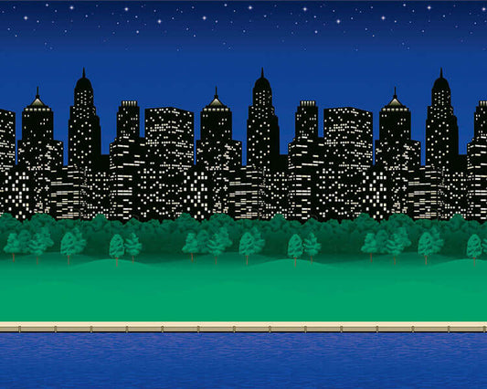 Fadeless Paper City Lights 48" x 12' (roll)