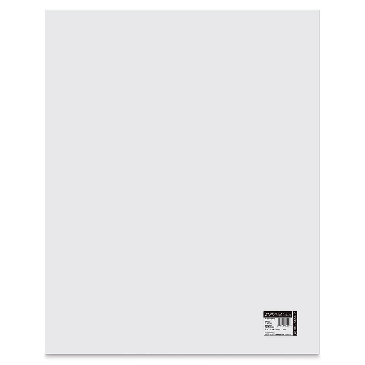Plastic Poster Board CLEAR