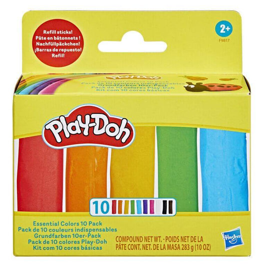 Play Doh 10-color Sticks
