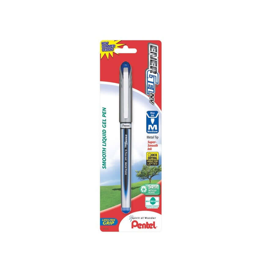Pen Energel 0.7mm Med. Blue
