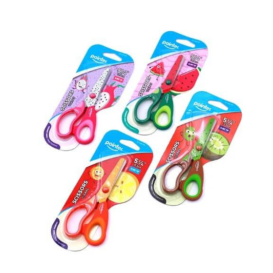 Scissors 5.5" Fruits Design