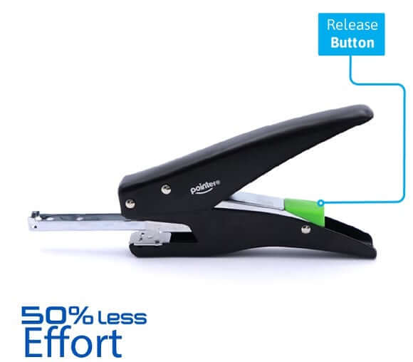 Effortless Handheld Plier Stapler, 30 Sheet-Capacity