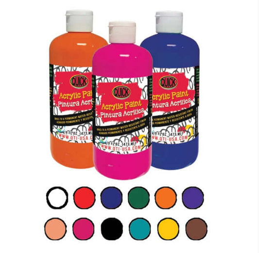 Acrylic Paint, 16 oz.