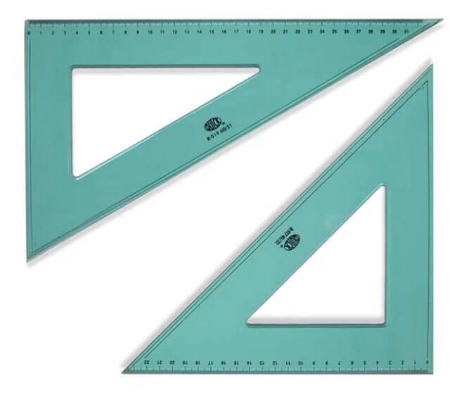 Triangle Rulers (Cartabón)