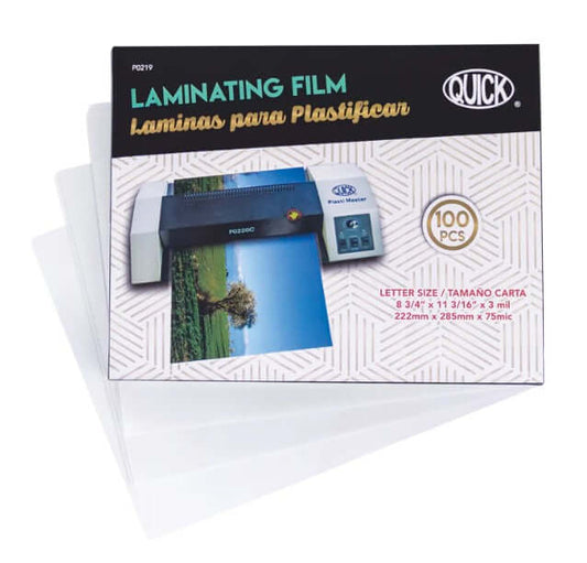 Laminating Film Letter Size 10mil 100/Box