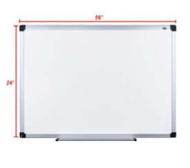 Whiteboard 24x36" Non Magnetic