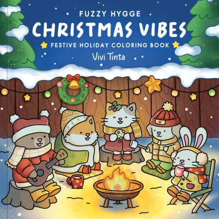 Coloring Fuzzy Christmas Vibes