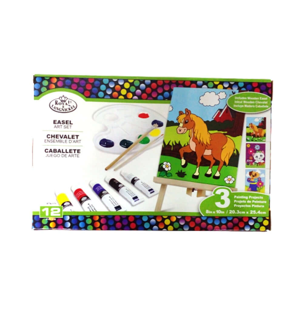 Easel Art Set 12Pc