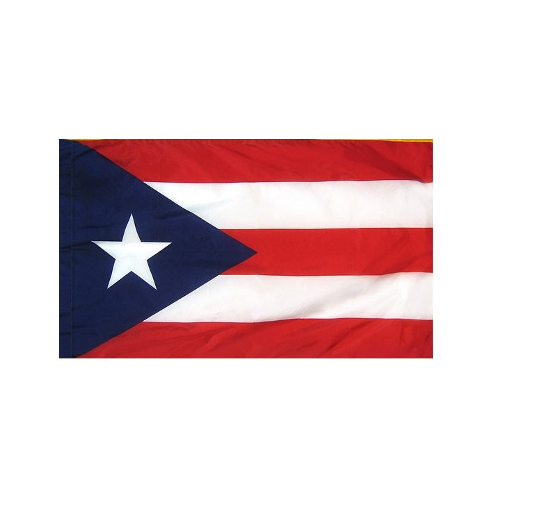 Flag Puerto Rico 6’x10’ - nylon