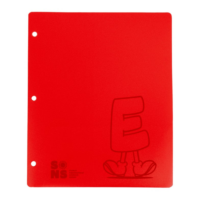 Folders Twin Pocket Red