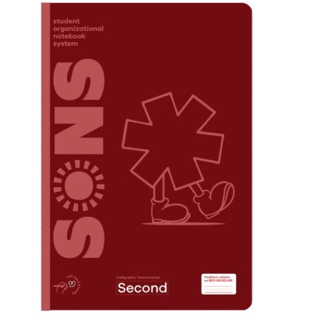 Notebook Second Burgundy