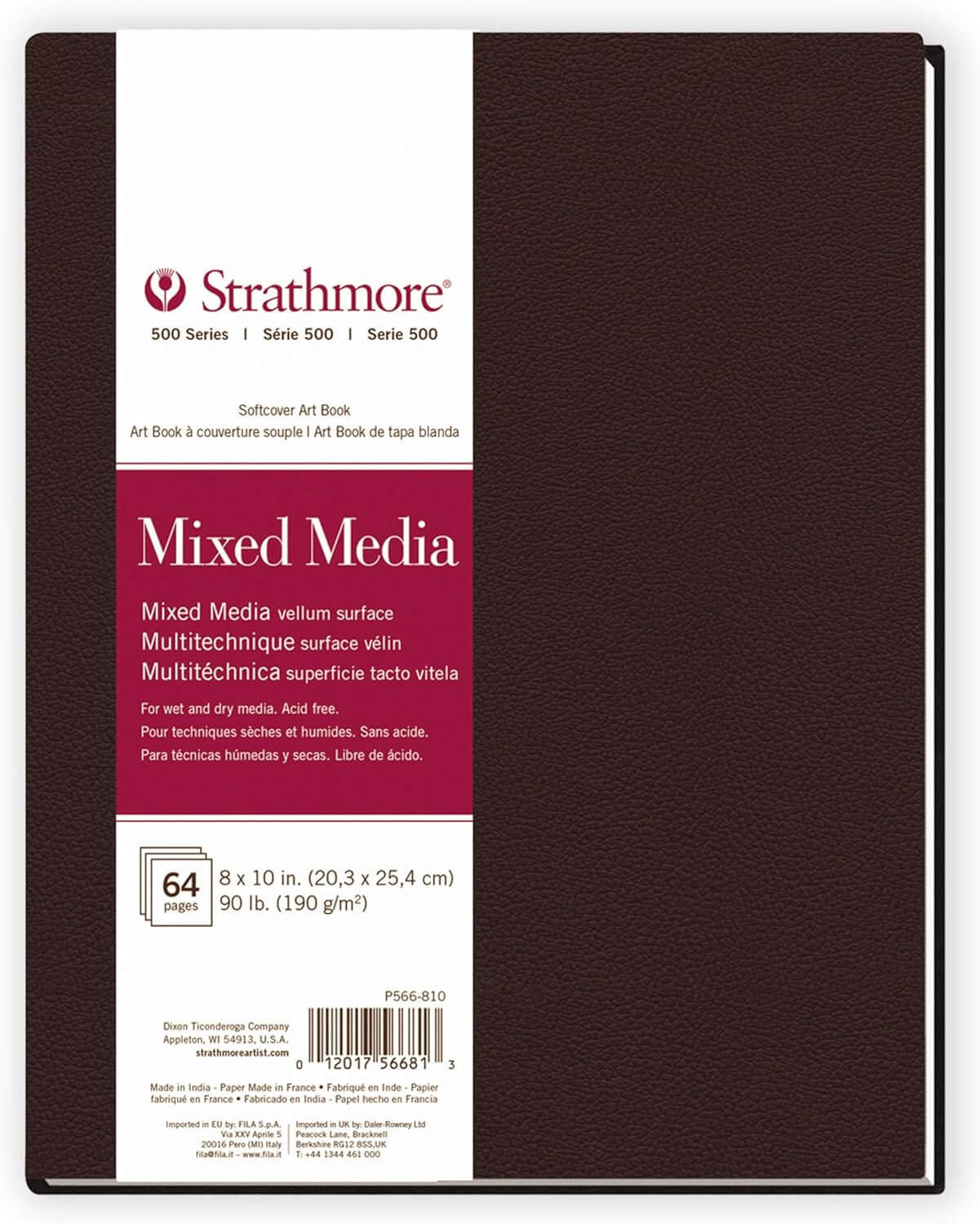 Mixed Media 8x10" Soft Cover