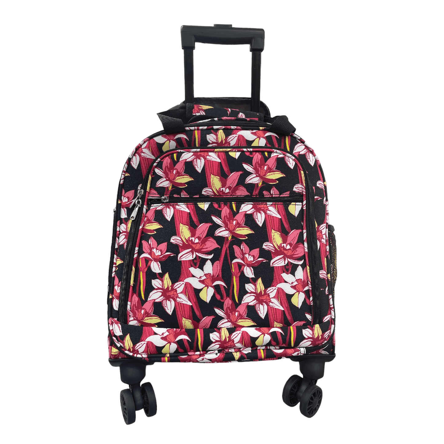 Spinner Carry On 16" Flower Red