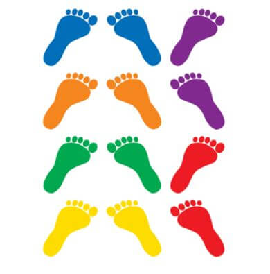 Footprints Mini Accents
