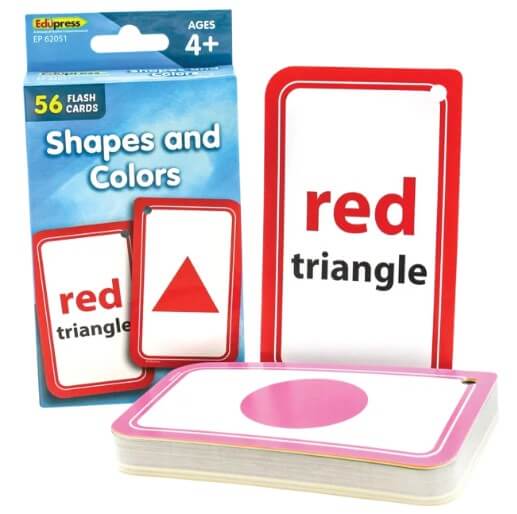 Flash Cards Shapes Colors