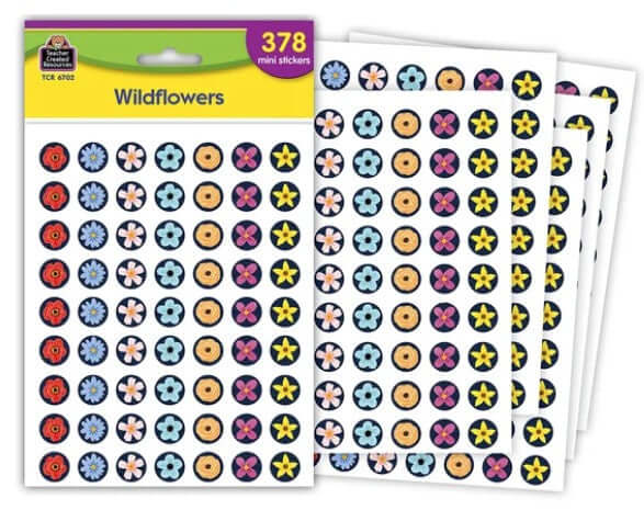 Mini Stickers Wildflowers