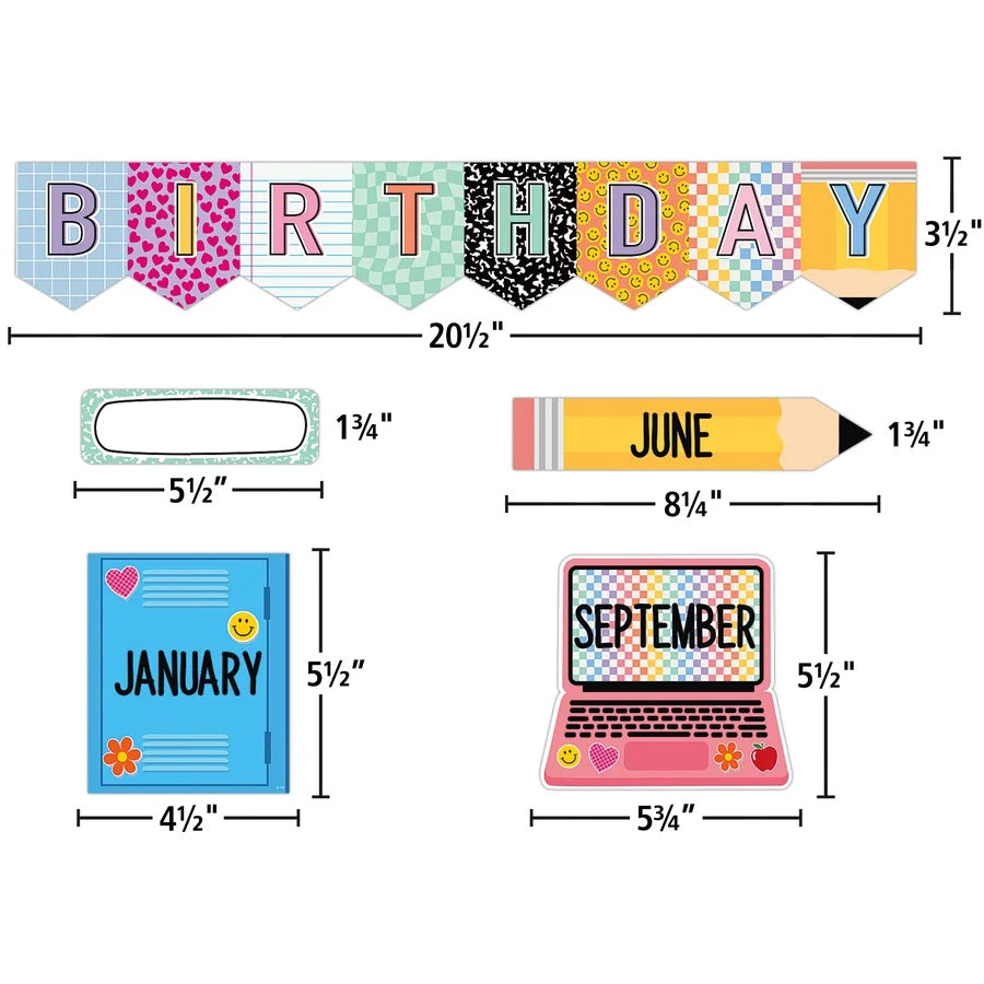 Happy Birthday Mini Bulletin Board