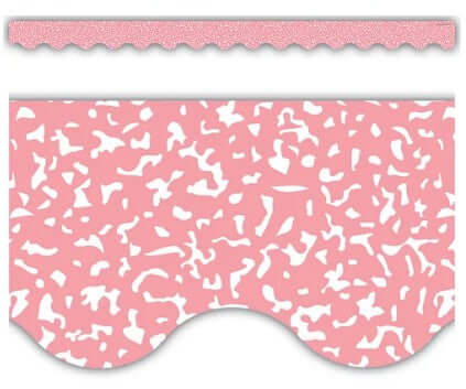 Border Composition Pink