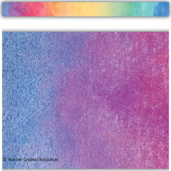 Border Watercolor Straight