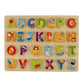 Wooden Letters And Illustrative Adventure Learning Puzzle