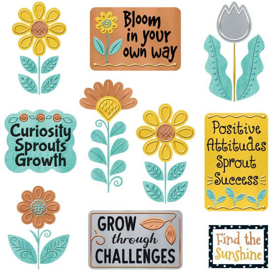 I ♥ Metal™ Grow for It! Mini Bulletin Board Set