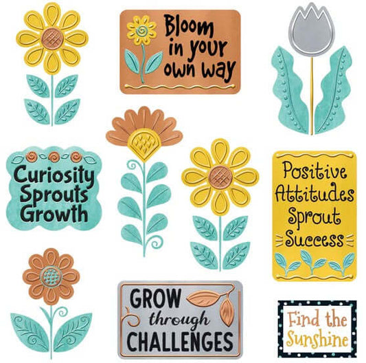 I ♥ Metal™ Grow for It! Mini Bulletin Board Set