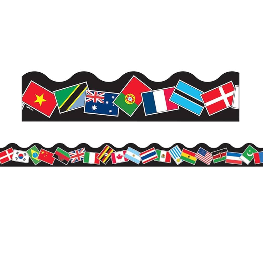 Border World Flags