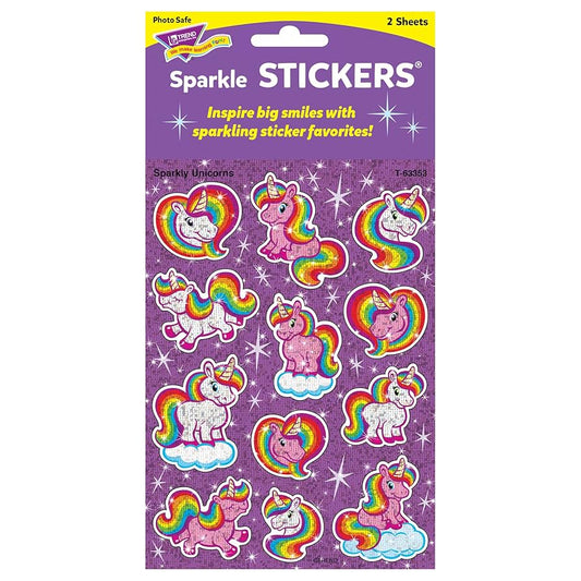 Stickers Sparkly Unicorns
