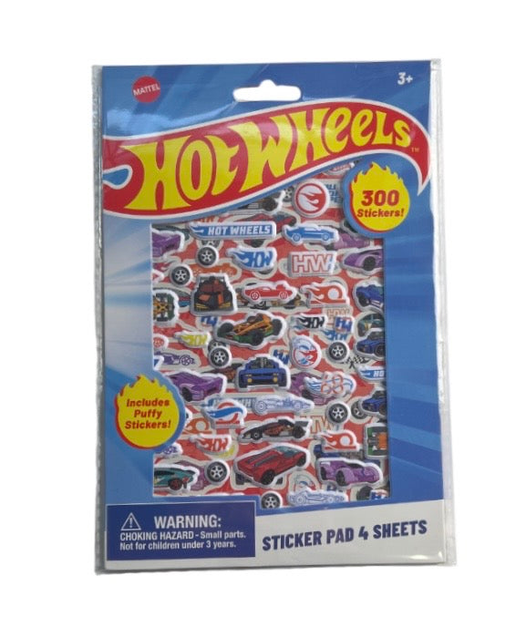 Stickers Book Hot Wheels