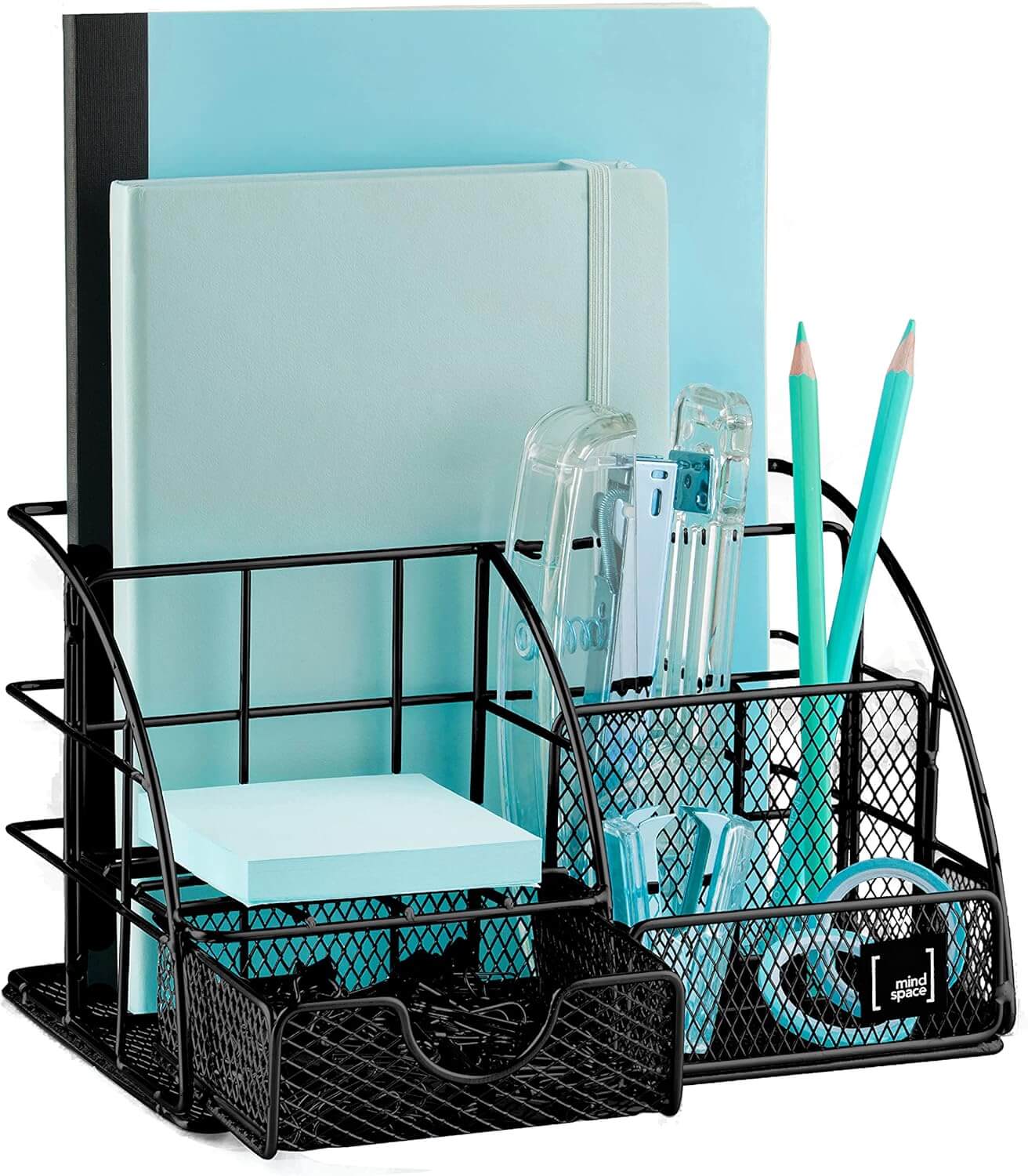 Desk Organizer Mesh Black